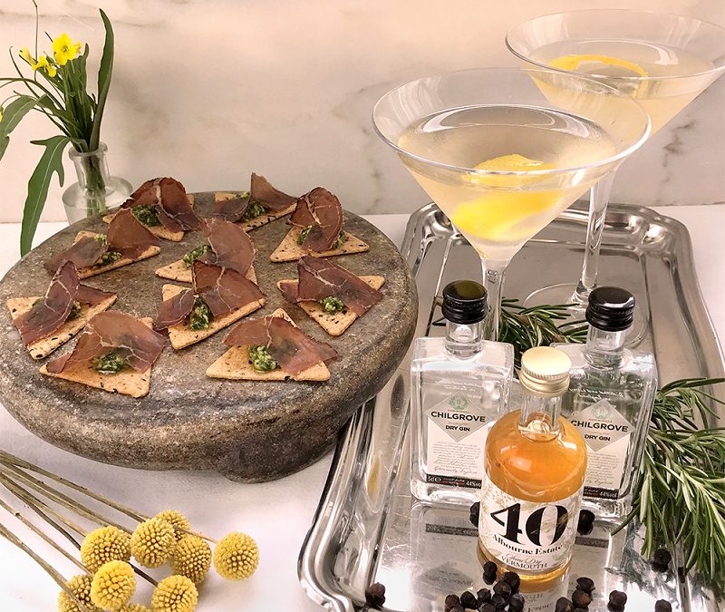 Sussex Martini and canapés – the perfect gift for James Bond