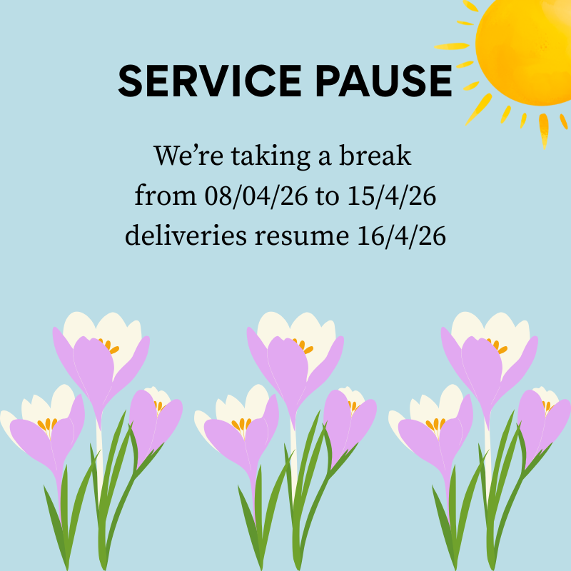 Holiday closure 8-15 April